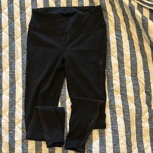 Lululemon mesh detail Black Leggings